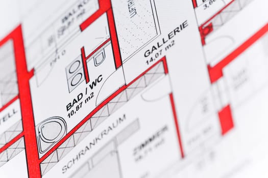 Design and plan for a house to live in