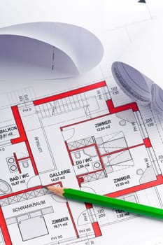 Design and plan for a house to live in