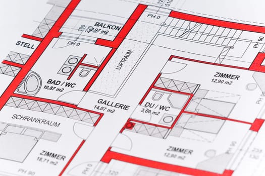 Design and plan for a house to live in