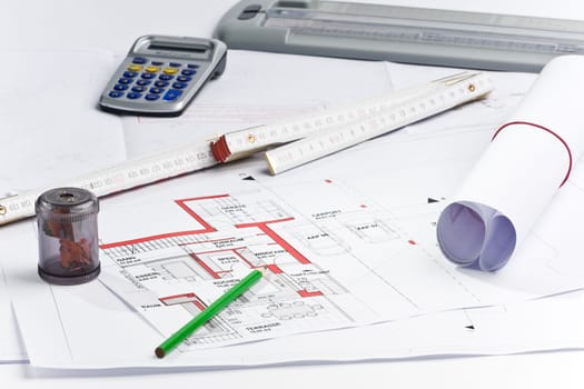 Design and plan for a house to live in