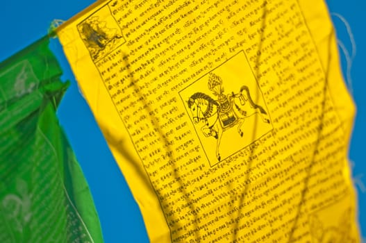 Prayer flags from Tibet