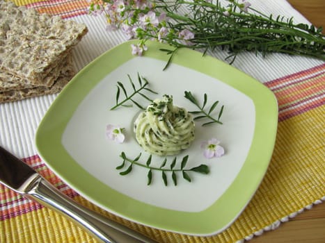 Herb butter with meadowfoam