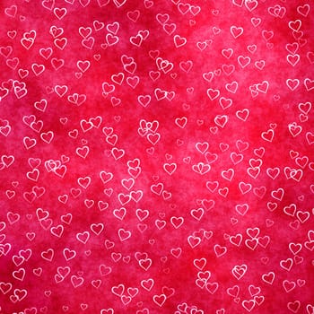 great illustration of love heart symbols background