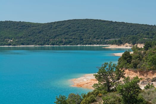 The Lac de Sainte-Croix in France