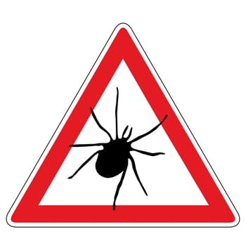 Warning sign tick