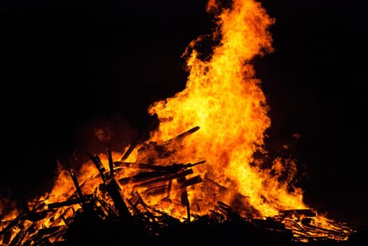 Fire and flame
