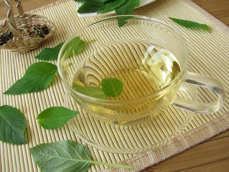 Tea with pineapple sage