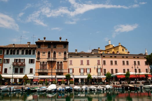 Desenzano del Garda is a town and comune in the province of Brescia, in Lombardy, Italy, which borders Lake Garda.