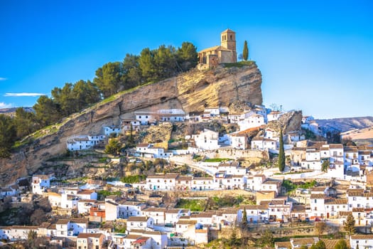 Scenic white village of Montefrio near Granada, Andalusia region of Spain