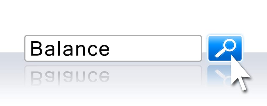 Internet Search Blue - Balance