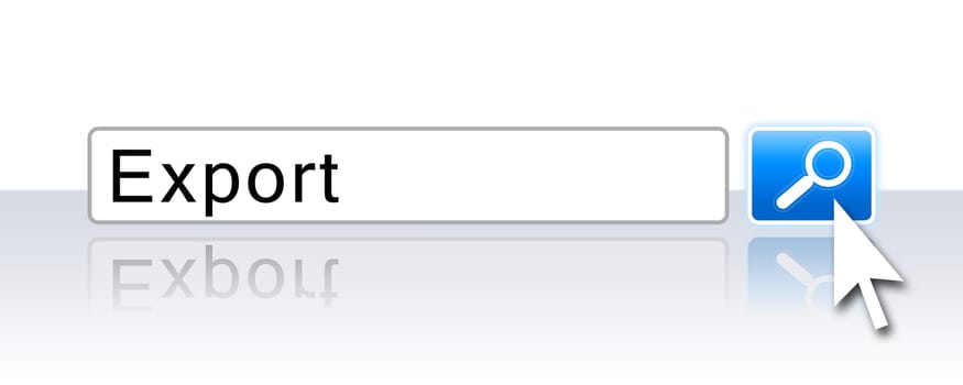Internet Search Blue - Export