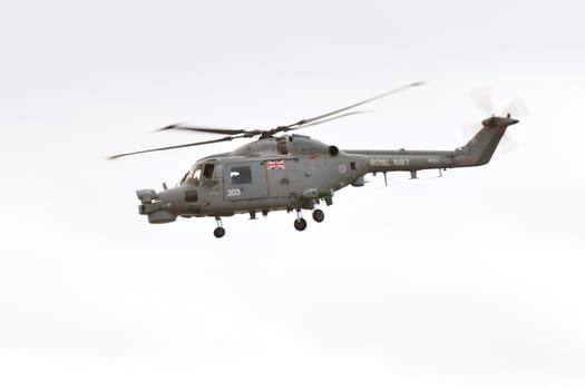 Royal Navy lynx Helicopter
