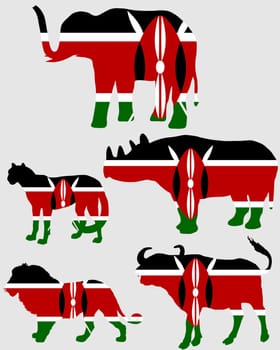 "Big Five"" Kenya"