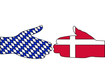 International handshake