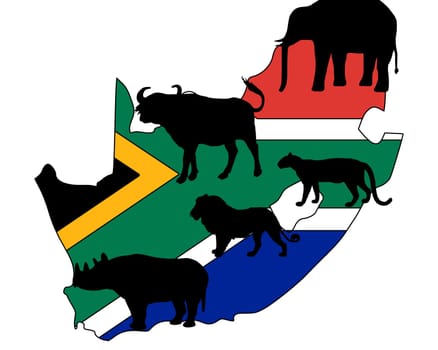 "Big Five"" South Africa"