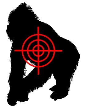 Gorilla Target
