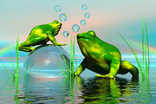 Tree frogs