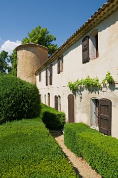 The Château de Allemagne in the south of France