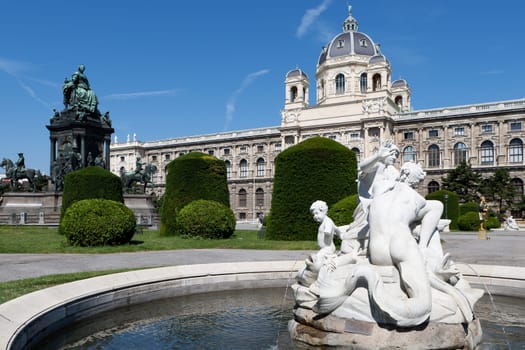 Natural History Museum Vienna,a historic building and landmark of Vienna
