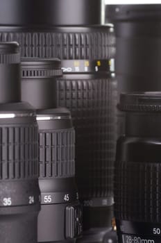 Composition with photo zoom lenses