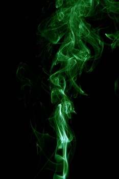 Playing with smoke background