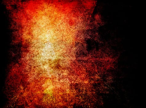 Grunge Background - Mixed Media Collage