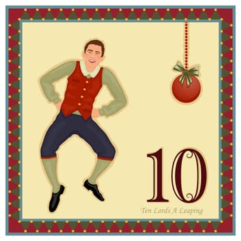 The 12 Days of Christmas - 10-th Day - Ten Lords A Leaping