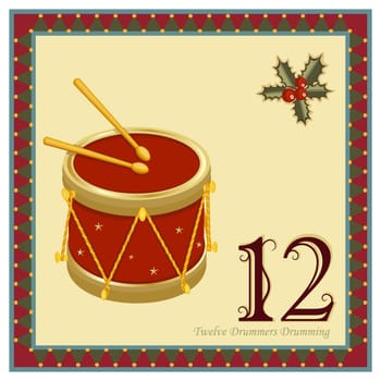 The 12 Days of Christmas - 12-th Day - Twelve Drummers Drumming