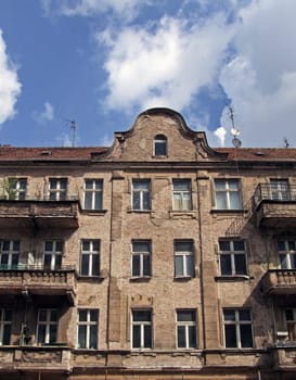 unrenovated old building
