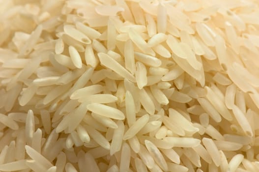 Close up of basmati rice