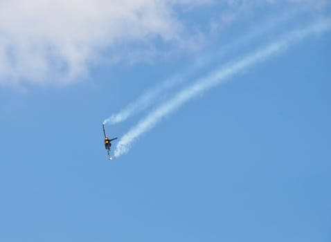 Jet fighter at le Bourget airshow, Paris, France