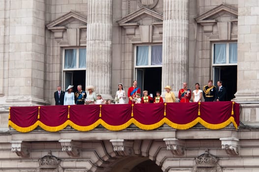 The royal wedding in London, April 29th, 2011