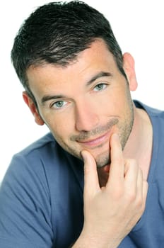 natural and relaxed looking young man