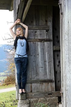 At the old hut