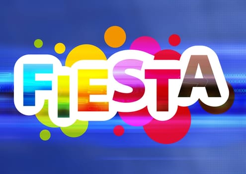 fiesta background illustration