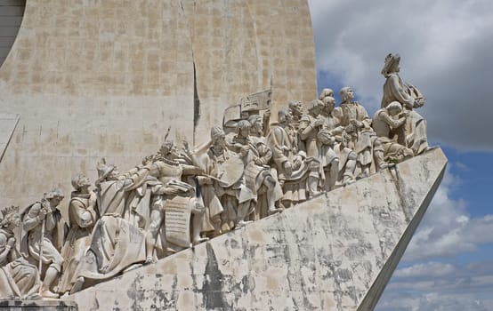 The Seafarers' Monument of Lisbon in Portugal