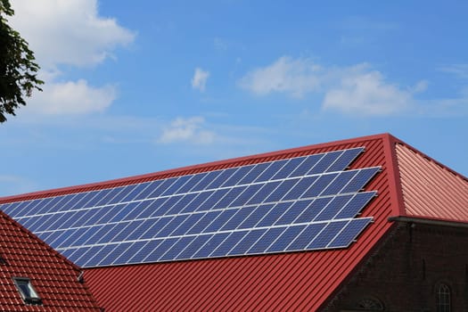 Photovoltaic system on farm