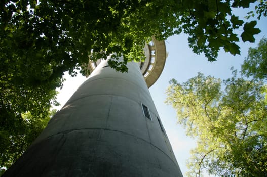 radio and communications tower in stuttgart, germany