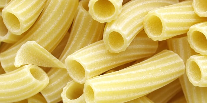 Detail of Macaroni pasta useful as a background