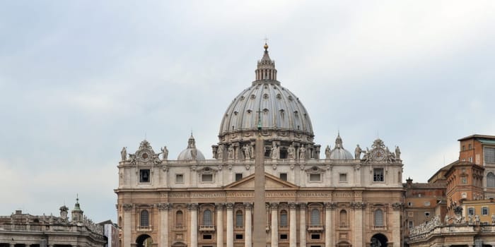Basilica church of Saint Peter (San Pietro), Rome, Italy