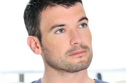 natural and relaxed looking young man