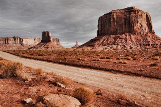 Monument Valley Navajo Indian reservation Northern Arizona