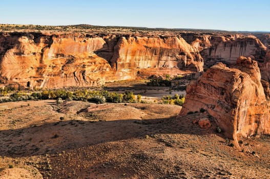 Canyon de Chelly Navajo indian reservation northern Arizona