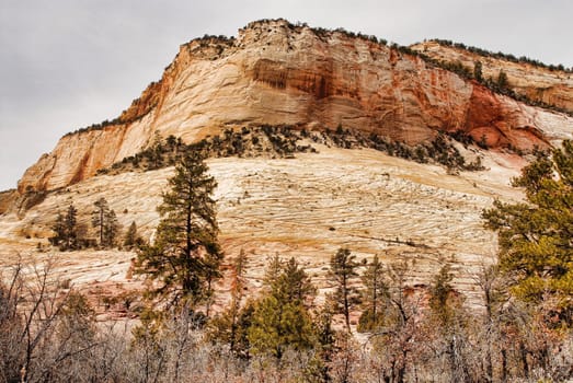Zion National Park in southern Utah USA