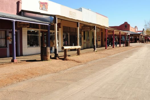 Old western town Tombstone Arizona