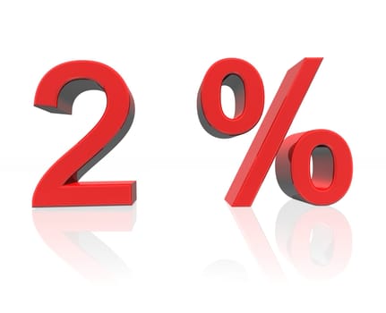 2 percent