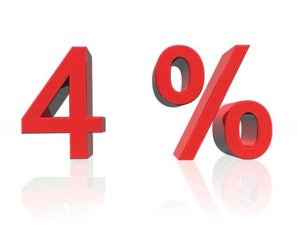 4 percent