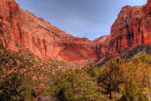 Zion National Park in Utah western United States