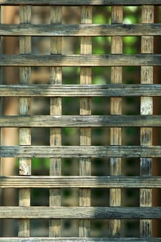 A Wooden lattice background