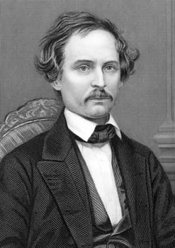Campbell Morfit (1820-1897) on engraving from 1800s. American chemist. Engraved by C.Cook and published by W.Mackenzie.